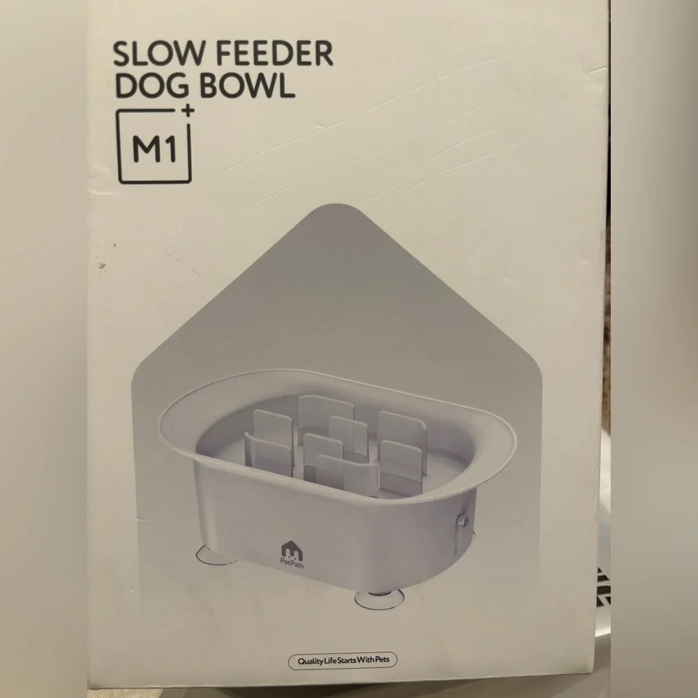 Pet path Slow Feeder Dog Bowl new